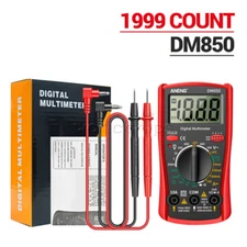 Digital Multimeter Display 1999 Professional Multi Tester Voltmeter Ammeter 600V