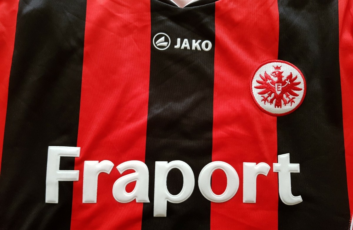 Eintracht Frankfurt 2010 - 2011 Home football Jako shirt