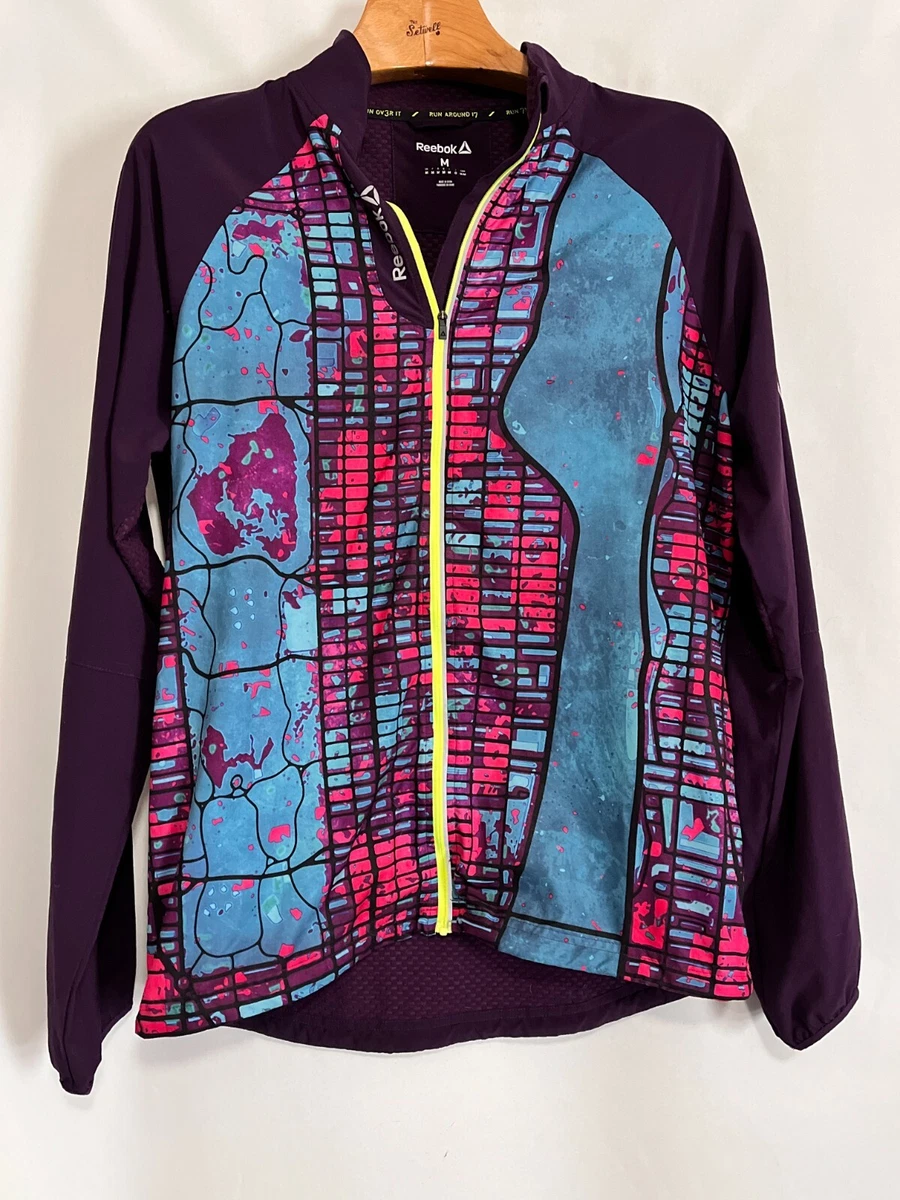 Reebok City run Series feather weight Jacket Womens Medium New
