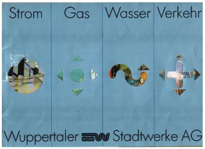 Wuppertaler Stadtwerke AG Deutschland Ruhr Wuppertal Hocheinschienenbahn Tram