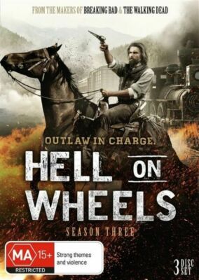 Hell On Wheels Season 3 DVD : NEW