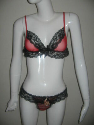 Women valentine Sexy Lingerie Lace Bra + Thong 2 Pieces Set Nighwear | eBay