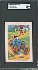 1930s Chocolate Amatller Mickey Mouse #4 El Tesoro De Rabin SGC 3