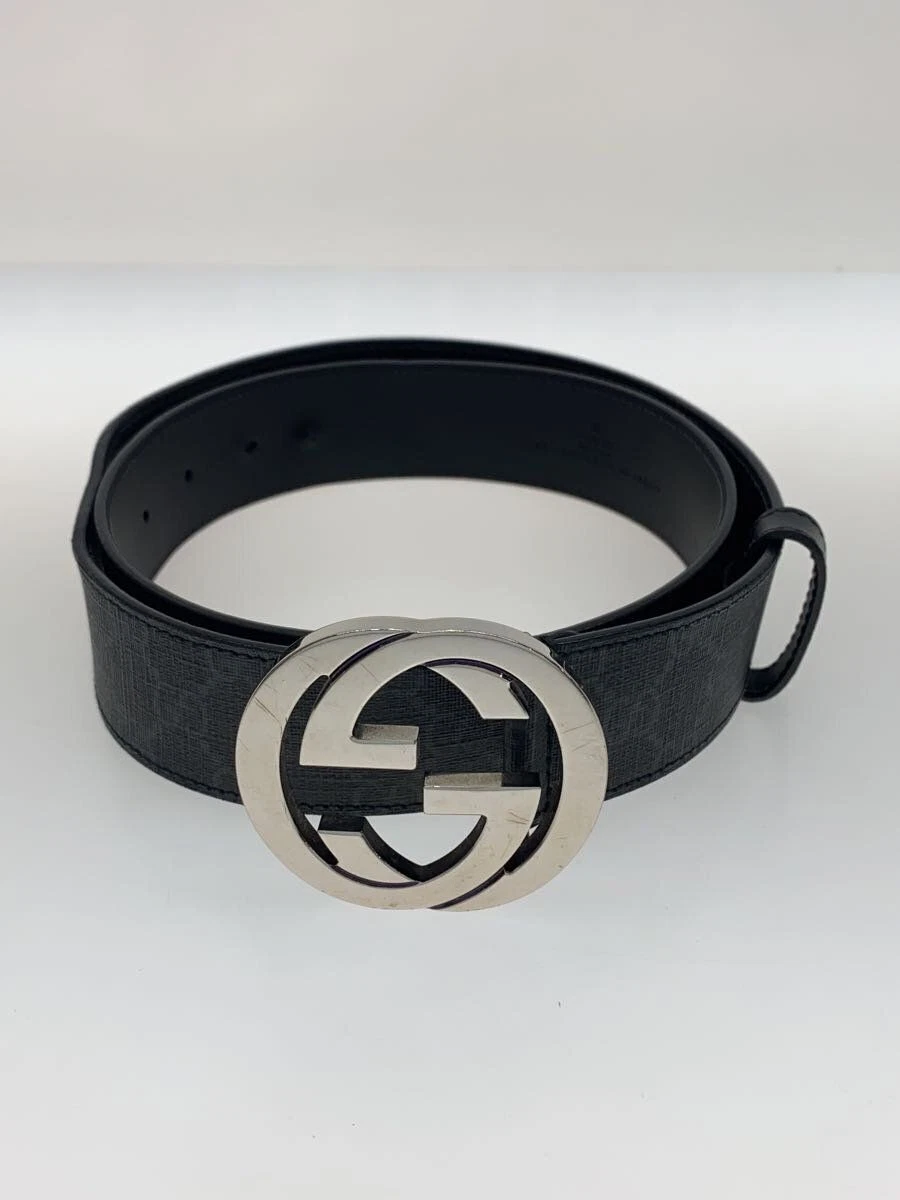 Ceinture GUCCI noire homme 411924 KGDHX occasion