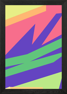 Cinde Abstrakte Kunst Gerahmtes Wandbild Poster Leinwanddruck Bild