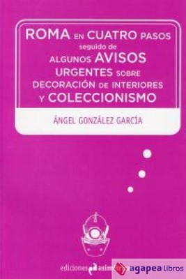 Roma en cuatro pasos. NUEVO. ENVÍO URGENTE (Librería Agapea)