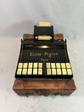 Stenography Machine Stenophile Pigier School Paris Rare Collection Model thumbnail