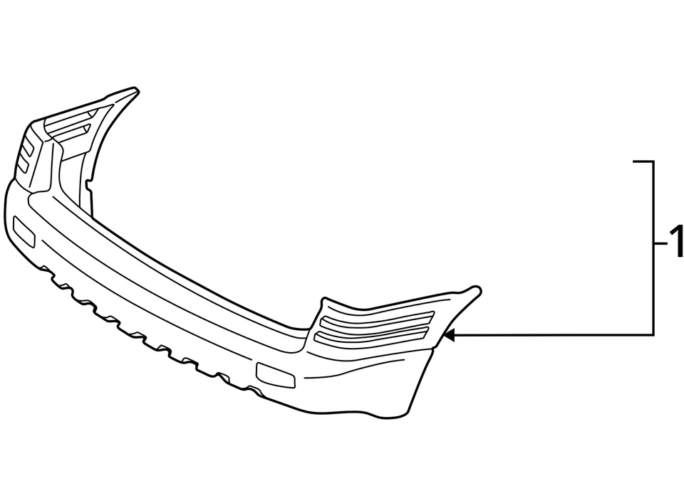 Ford Mercury Escape Mariner Fascia ASM RR BPR 1997-2012 cebado 10410470 nuevo OEM Foto 3 de 3