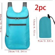 Foldable Waterproof Travel Backpack - Lightweight, Large Capacity, Tear-Resistan