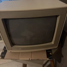 Commodore Amiga Video Monitor Model 1902 Vintage 1985! For Parts Repair Freeship