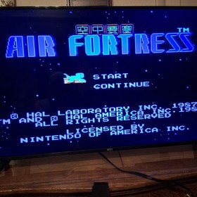 Air Fortress Nintendo NES-AI-USA  Authentic Game Cartridge + Sleeve Tested OEM