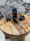 Vintage Dinky Toys Police Box & Motorcycle Lot x4 Meccano England Tardis