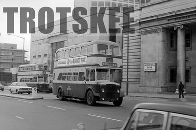 35 mm Negativ Birmingham Transport Guy Arab 4 6LW MC 2948 JOJ948 um 1971