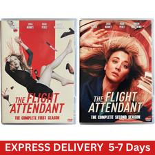 The Flight Attendant 2020-2022 Complete Series DVD Seasons 1-2 Region Free NTSC