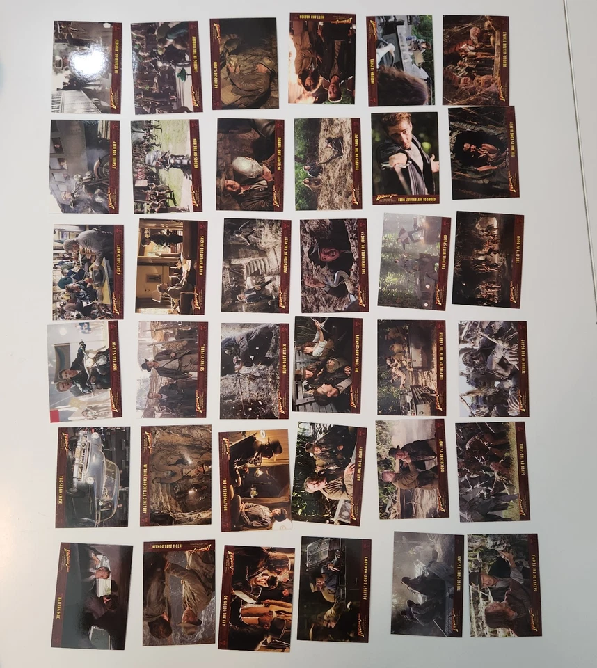 2008 Topps Indiana Jones Kingdom Of The Crystal Skull Loose Card Box Set 89 - Image 4 of 4