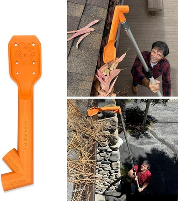 #ad MCCAULEY Gutter Beast Cleaning from The Ground Plus Clean roof... $32.35