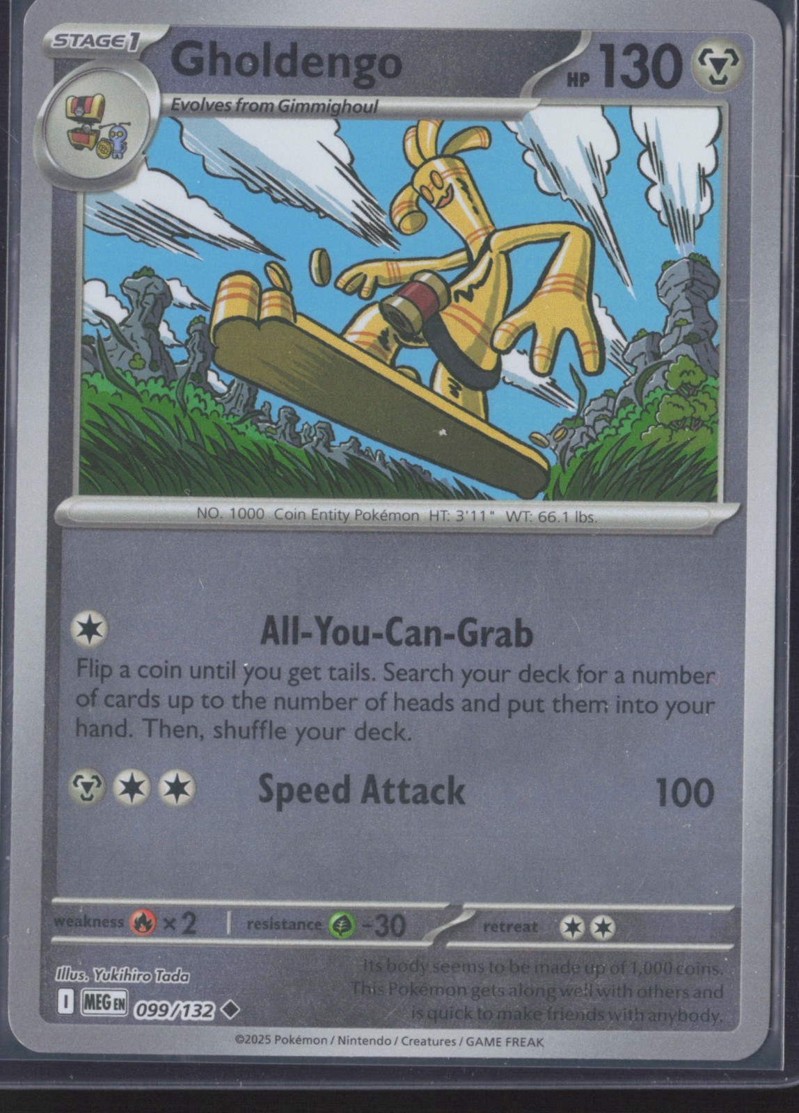 Pokémon TCG | Mega Evolution | Gholdengo | 099/132 | LP