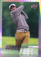 Aman Gupta Young Guns Upper Deck Golf Rookie Card #108 PGA Tour Prospect 2024