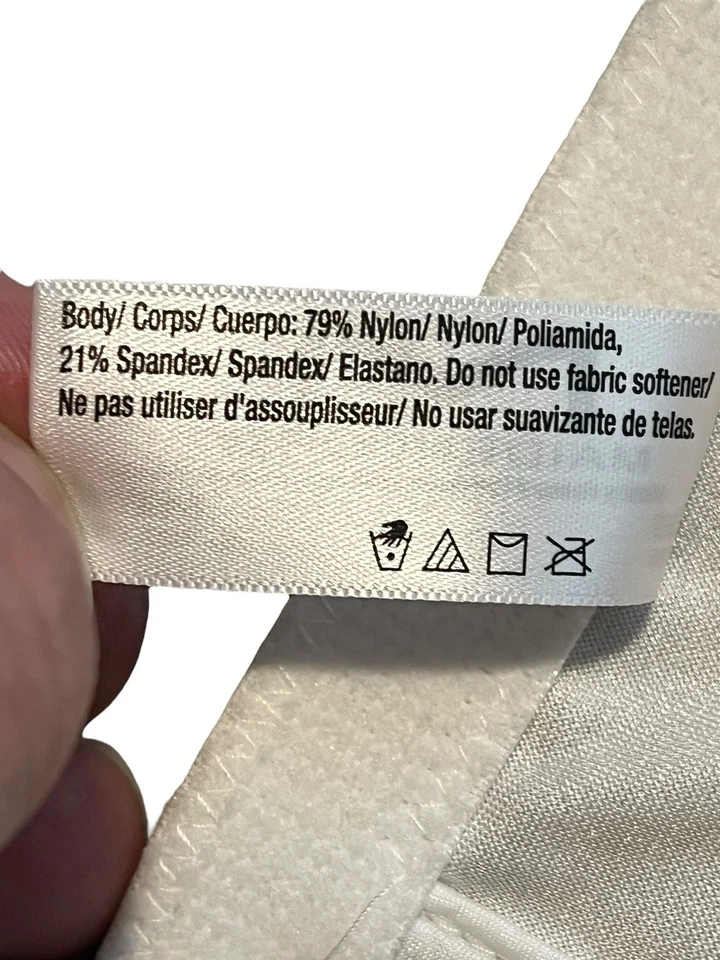 Maidenform Shapewear женский размер большой белый мгновенное похудение талия Cincher 6868 - Изображение 4 из 4