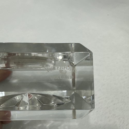 Waterford Crystal Lismore Small Clock, 4.5” High - Retail: $200.00+ New Battery - Picture 5 of 8
