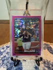 2024 Topps Chrome - Rookies Caleb Williams #202 Magenta Refractor 256/399 (RC)