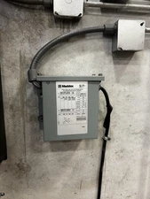 Maddox 30kVA Three-Phase Autotransformer Voltage Converter 600V to 480V