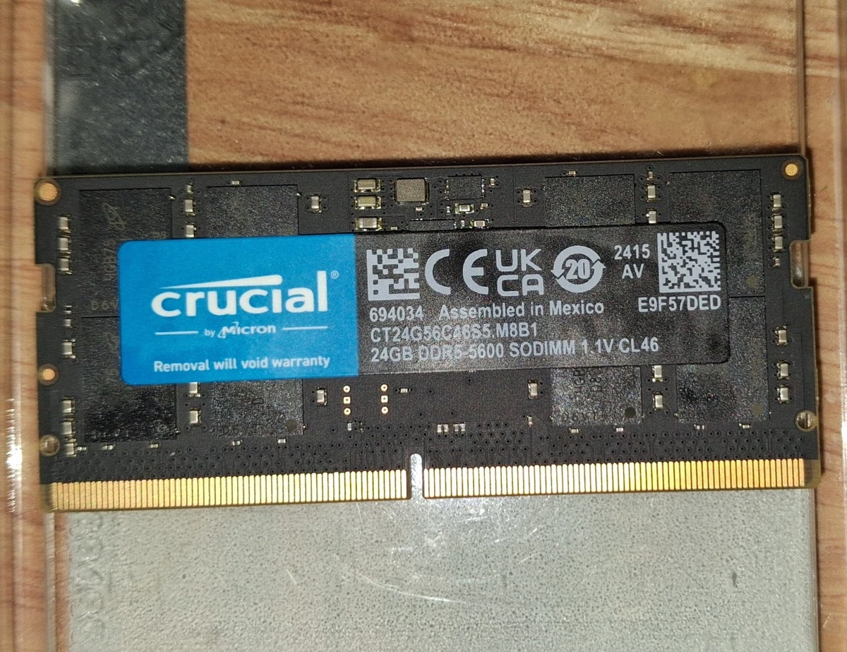 SO-DIMM Computer Memory (RAM) 24 GB Total Capacity for sale - eBay