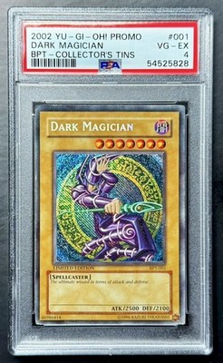 2002 Yugioh Promo DARK MAGICIAN BPT-001 Reverse Foil Error Secret
