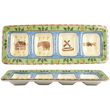 Bella Timberline 4 Part Relish Dish 5422291