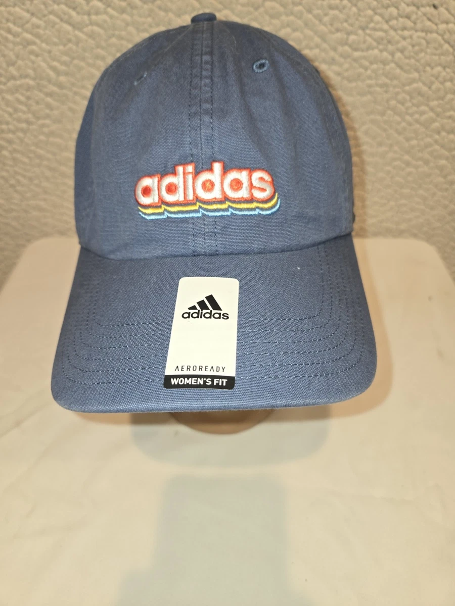 NWT adidas Women’s Aeroready Adjustable Baseball Cap Hat Indigo Blue Adidas AeroReady Women main image 3