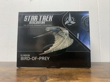 Star Trek Discovery Klingon Bird of Prey Ship Eaglemoss with Magazine