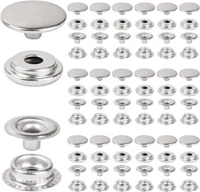 Framendino, 200 Pack Stainless Steel Snap Fastener Kit,