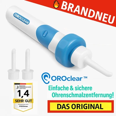 MARKENLOS OROclear™ Elektrischer Ohrenreiniger Ohrenschmalz Entferner Ohr Wachs Reiniger