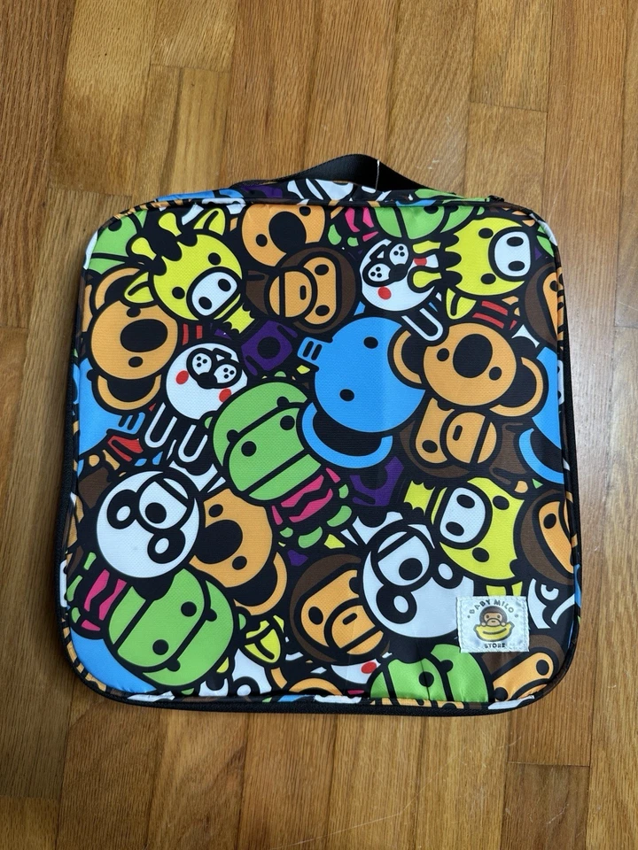 BAPE A BATHING APE BABY MILO Bolsa de Viaje Organizadora Bolsa Camuflaje Multicolor 5 Bolsas Foto 3 de 3