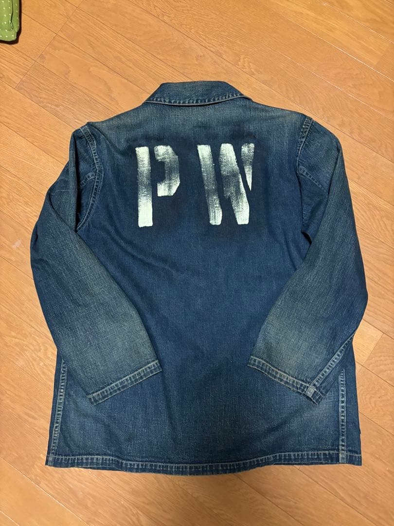 Buzz Rickson's Coverall Work Jacket Cotton Authen… - image 2