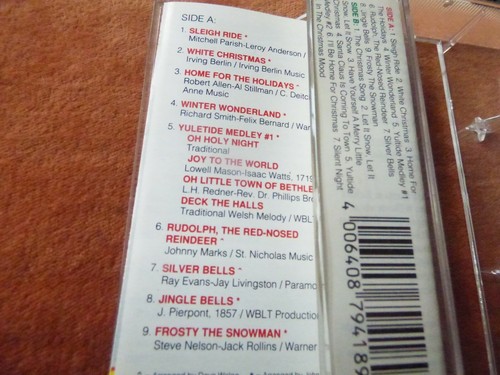 AUDIO CASSETTE- IN THE CHRISTMAS MOOD- BY THE GLEN MILLER ORCHESTRA - Picture 3 of 5
