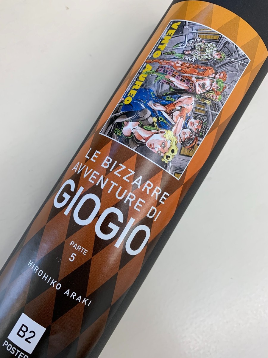 JOJO's Bizarre Adventure Part5 VENTO AUREO B2 Poster EXHIBITION