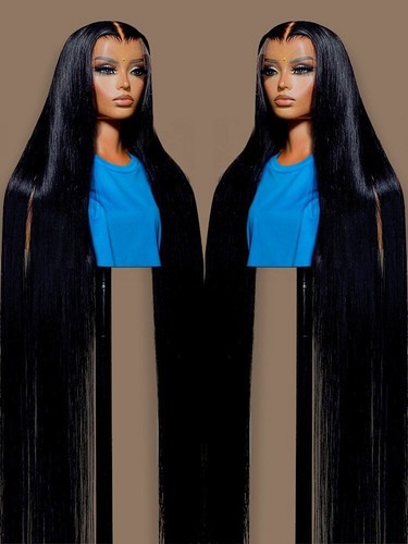 straight bone human hair lace front wig Brazil 13x4 13x6 front human hair wig - Picture 20 of 22