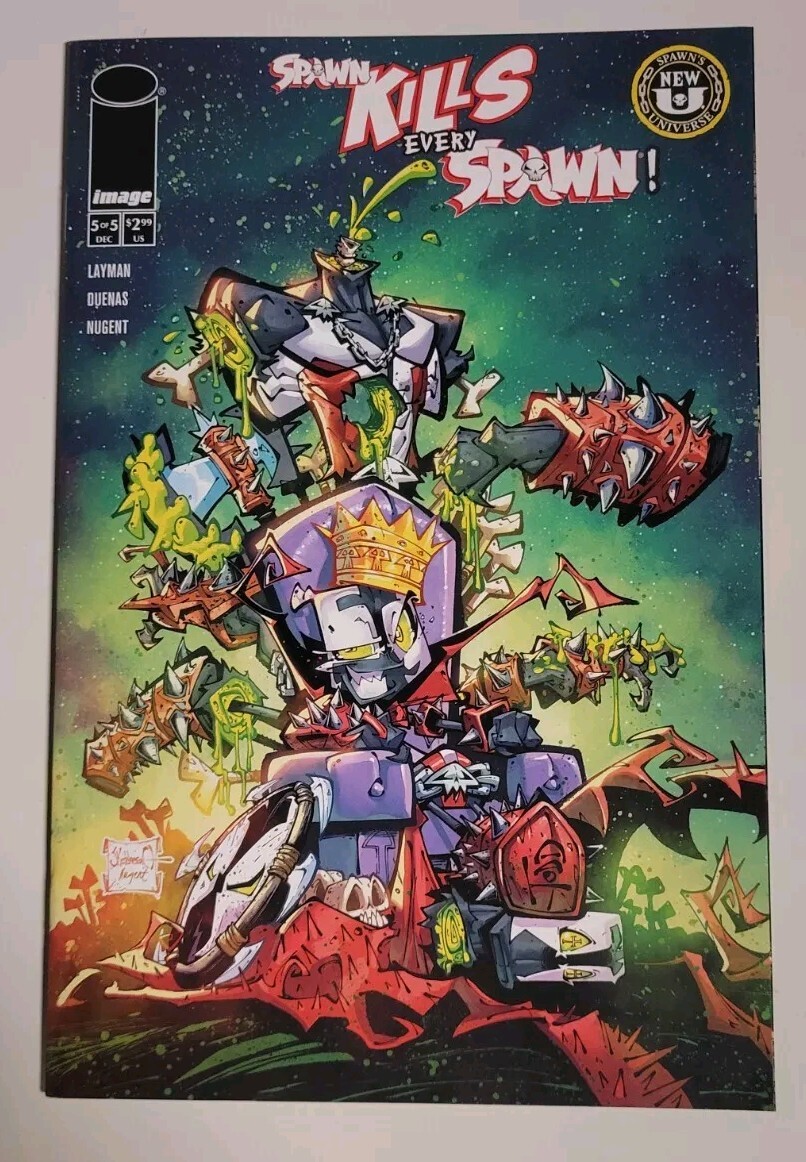 SPAWN KILLS EVERY SPAWN #5 (OF 5) 12/2024 NM-/VF+ COVER A IMAGE COMICS