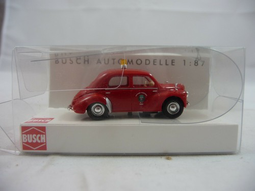 RARE Busch Paris France FD 1958 Renault 4CV Operations Vehicle 1:87/HO Scale  - Picture 1 of 6