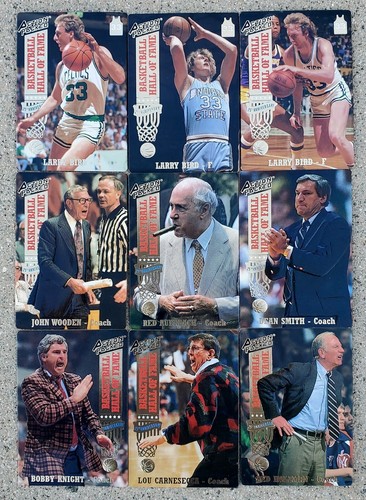 1993 Juego de cartas coleccionables de la NBA lleno de acción Larry Bird Set edición periodista - Imagen 3 de 10