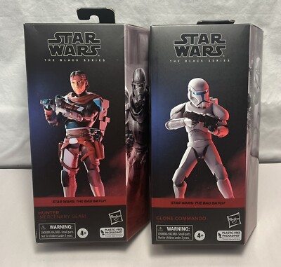 Star Wars Black Series Lot - Hunter (Mercenary Gear) #15 - Clone Commando  #13