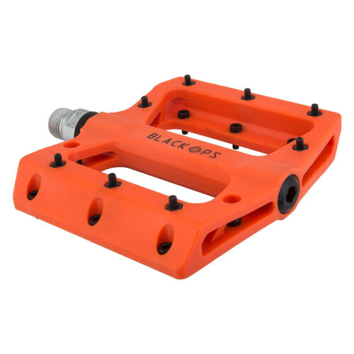 Black-Ops Nylo-Pro-II 9/16" Pedals New BMX SEALED BEARINGS Orange - Picture 1 of 1