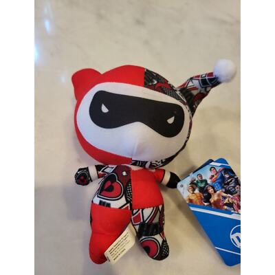 DC Justice League Harley Quinn 7'' Plush Super Hero Cute Chibi Sticker Bomb