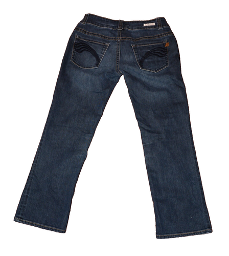 BRODY Low Rise Capri Cropped Blue Jeans Ladies W28 L24 ** - Picture 4 of 8