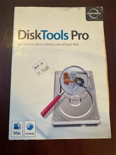 macware DiskTools Pro Vintage Utility Software - 第 1/7 張圖片