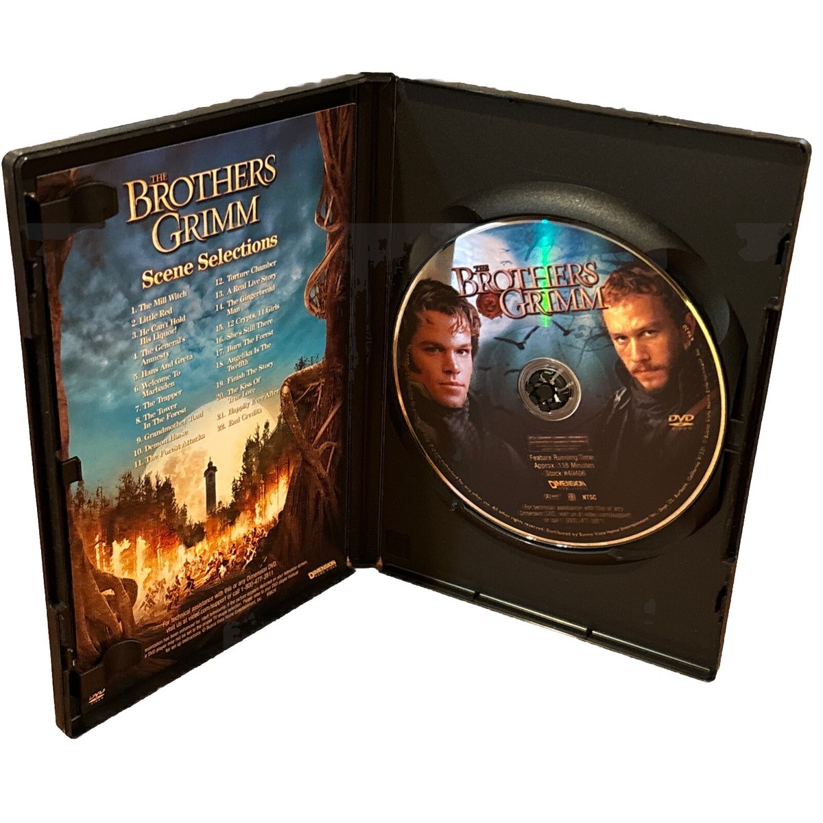 The Brothers Grimm (DVD, 2005) 786936692174| eBay