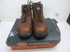 NEW IRON AGE 6" Work Boot, 10W, Men's, Brown, Composite Toe Type, 1 PR, IA5002