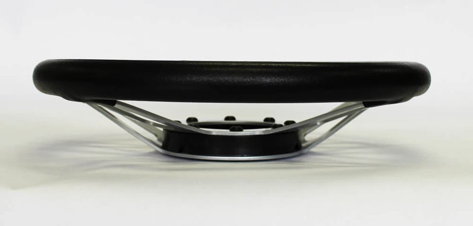 C10 C20 C30 Blazer Grant Volante Negro 4 Radios 13 1/2" Tapa Pajarita Azul Foto 4 de 4