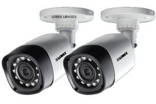 Lorex LBV1521PK2 720P HD Weatherproof Night Vision Security Cameras 2Pack 130 FT